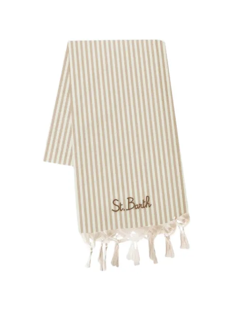 MC2 Saint Barth Foutas Light striped beach towel