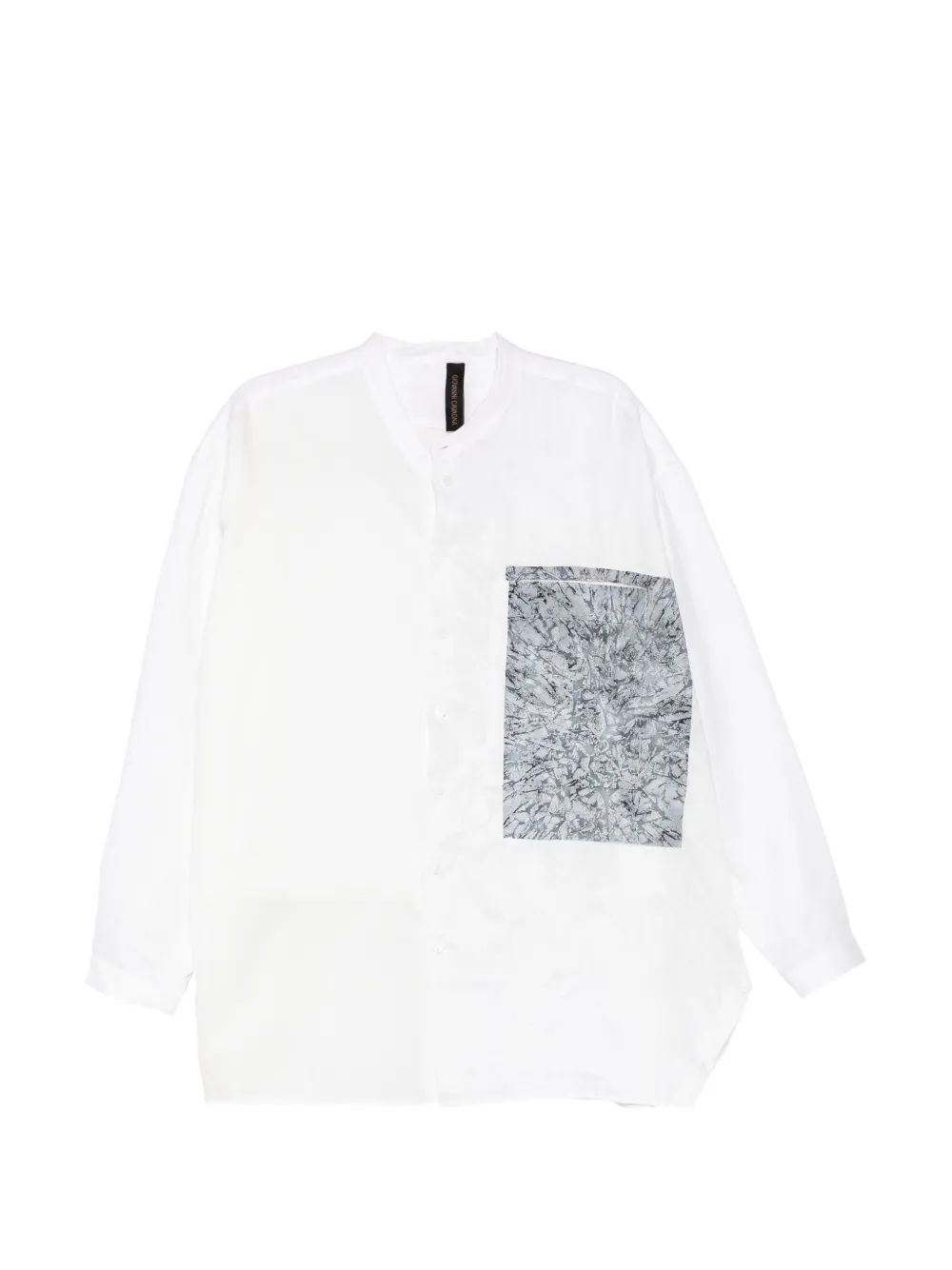 Giovanni Cavagna hand-painted shirt - Bianco