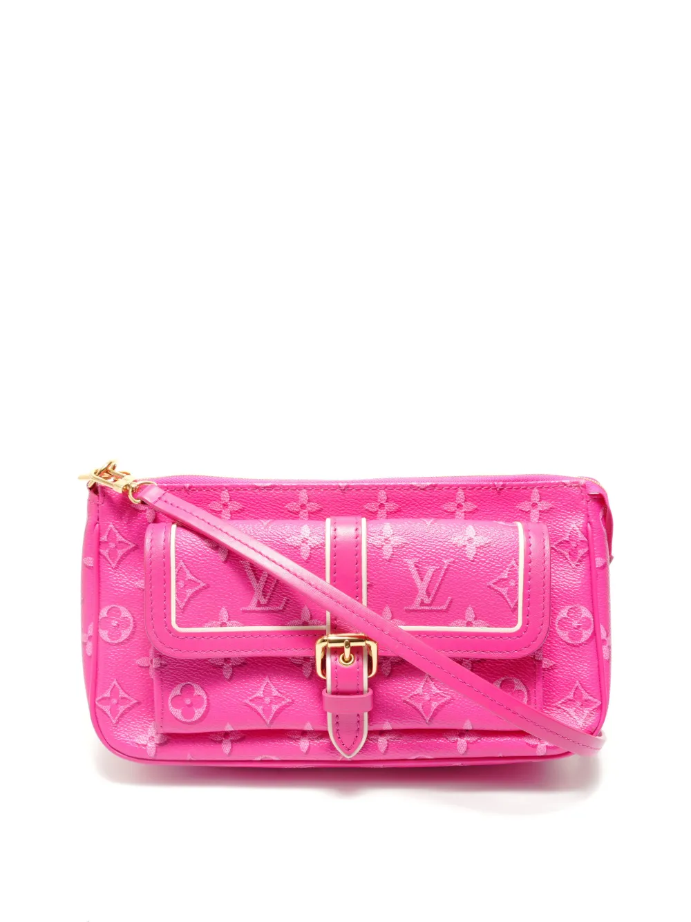 Louis Vuitton Pre-Owned 2021-2024 Pochette Monogram shoulder bag - Rosa