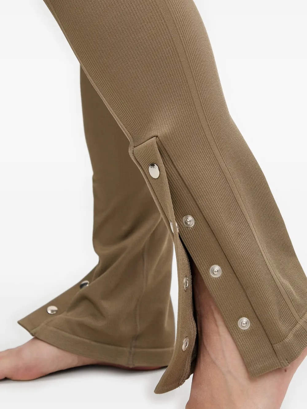 Casall Geribbelde legging Bruin
