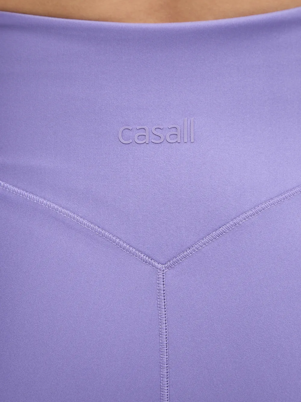 Casall Glitz logo-print high-waisted leggings Paars