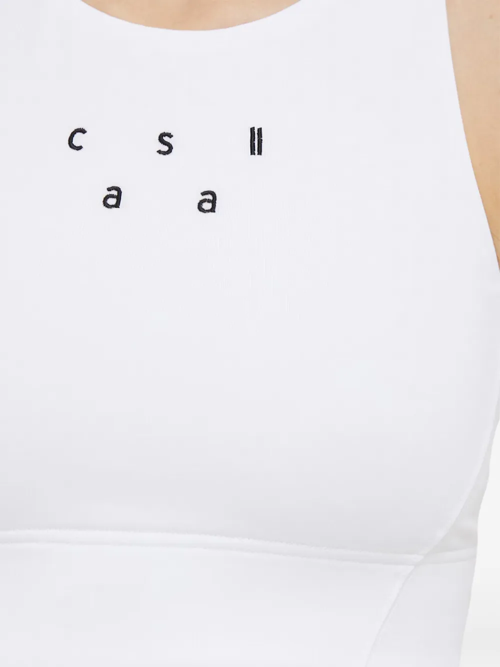 Casall mesh-panel sports bra Wit