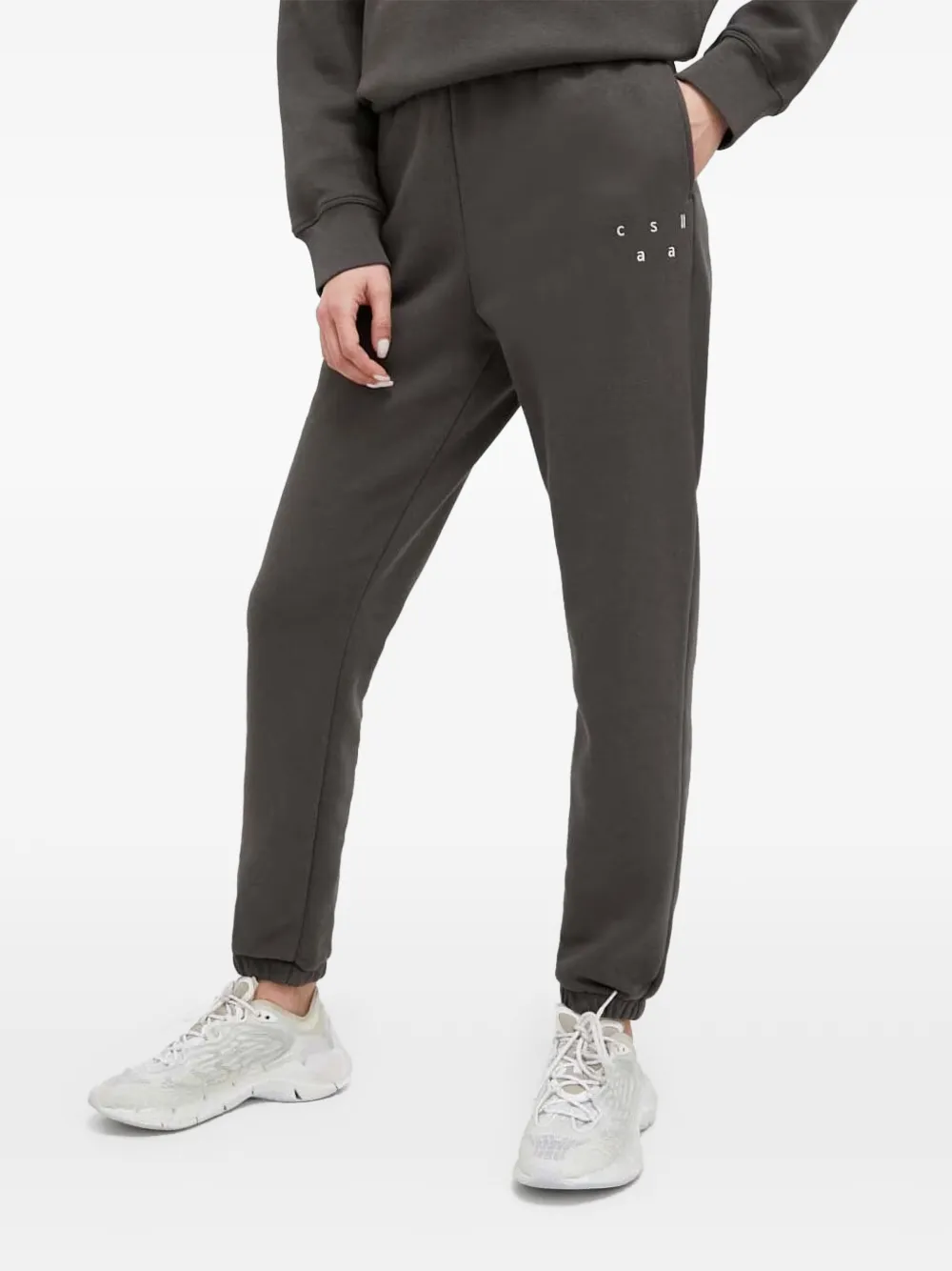 Casall pantalon de jogging à logo brodé - Gris Casall pantalon de jogging à logo brodé - Gris