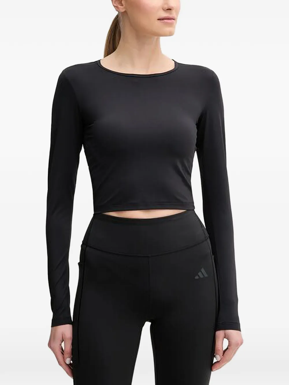 Casall long-sleeve cropped top