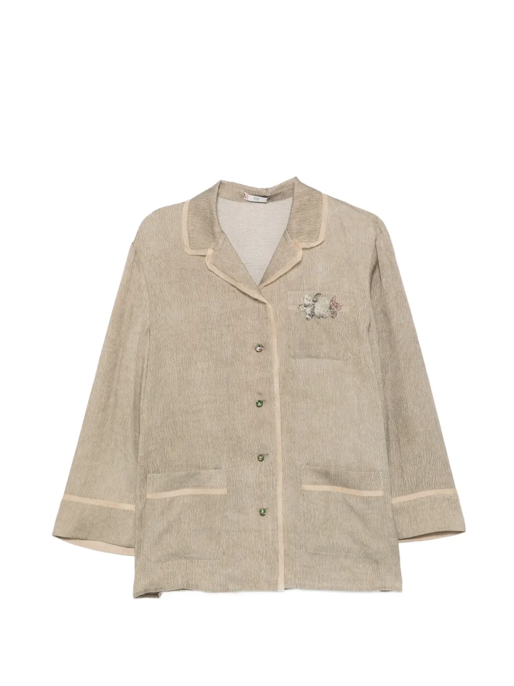 HUI MILANO Mimosa shirt - Verde