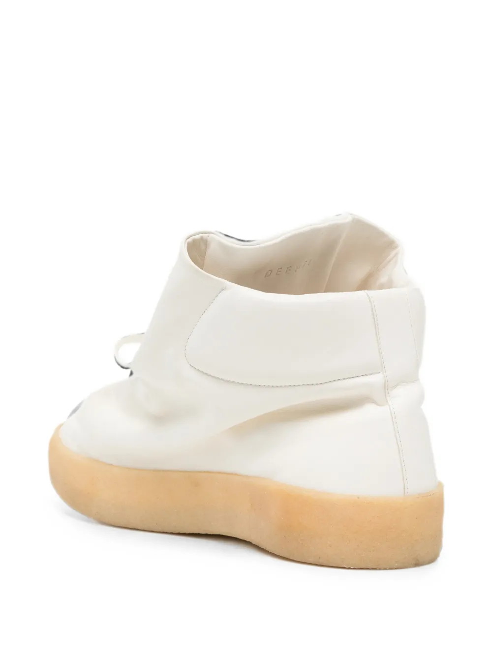 Deepti leather ankle boots Wit