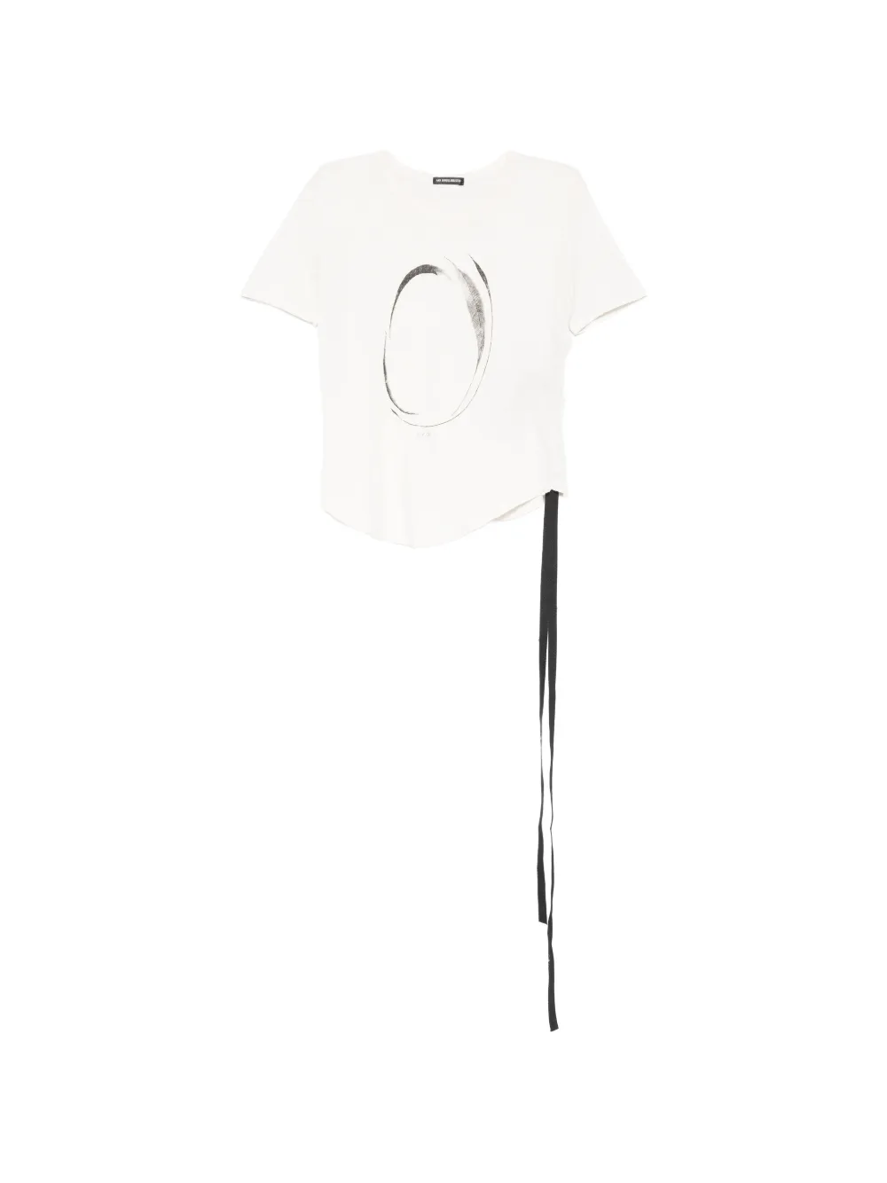 Ann Demeulemeester Floor T-shirt - Bianco
