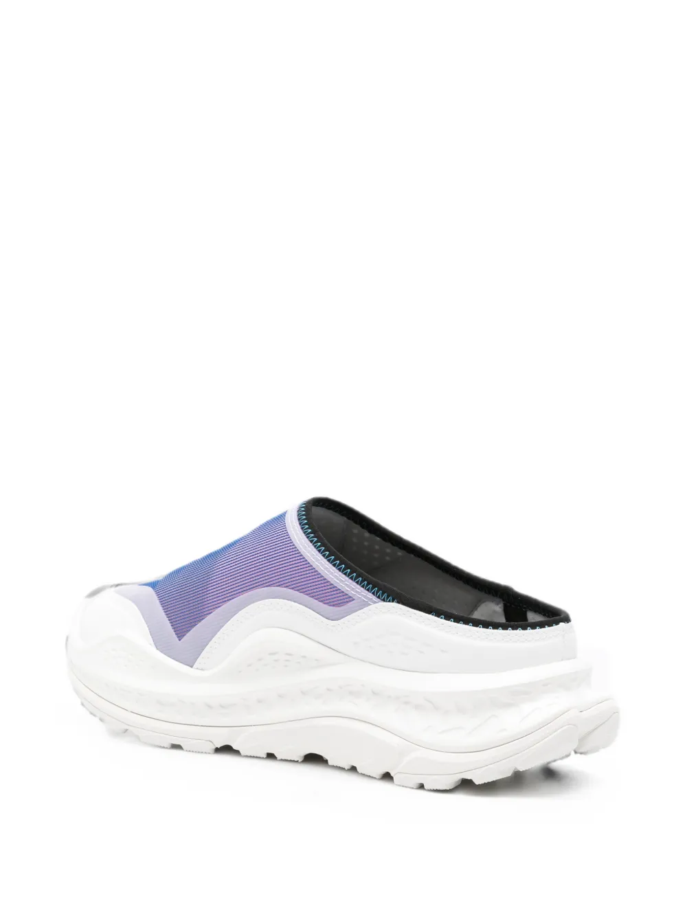 HOKA buckle-detail mules Wit