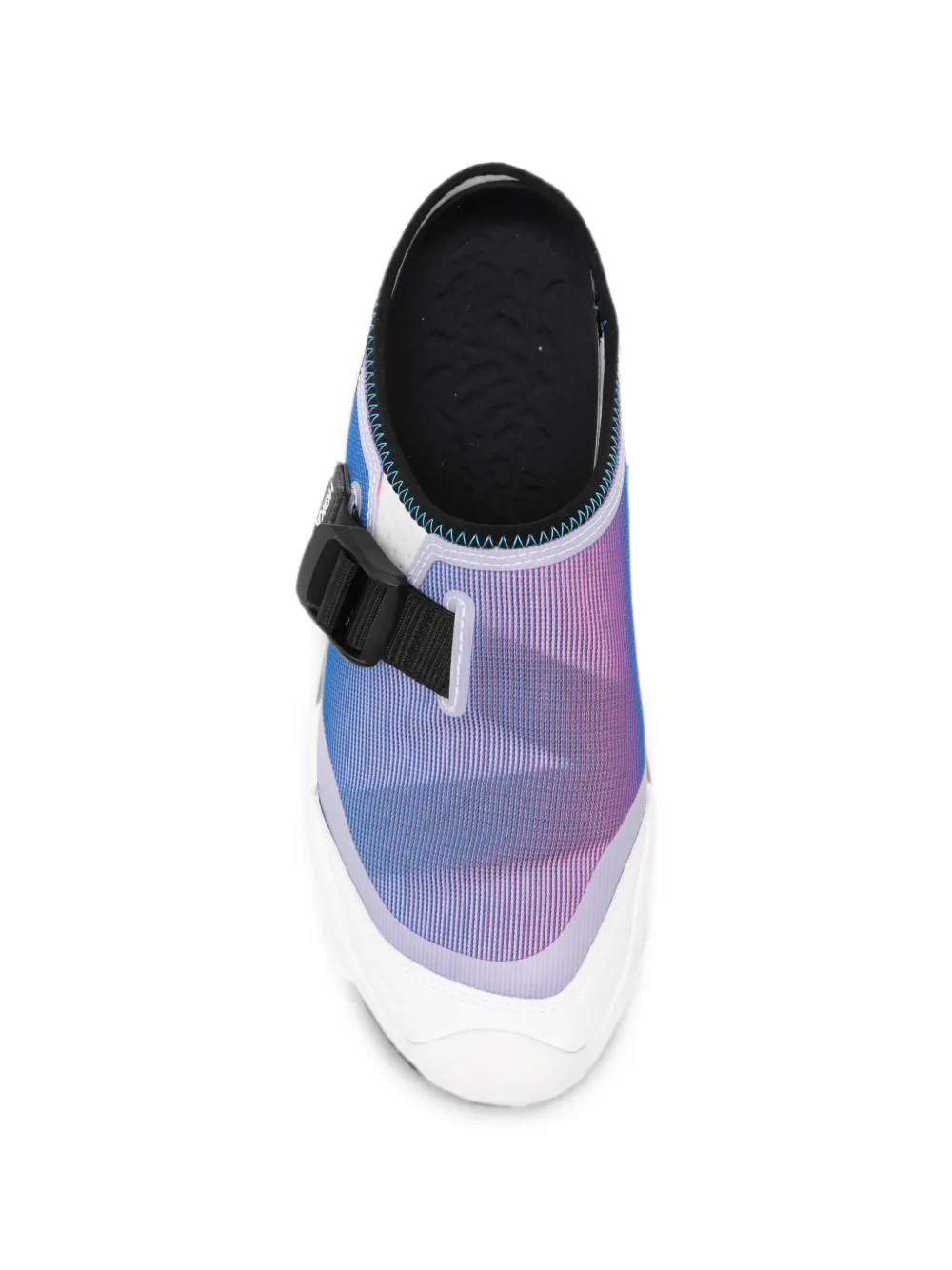 HOKA buckle-detail mules Wit