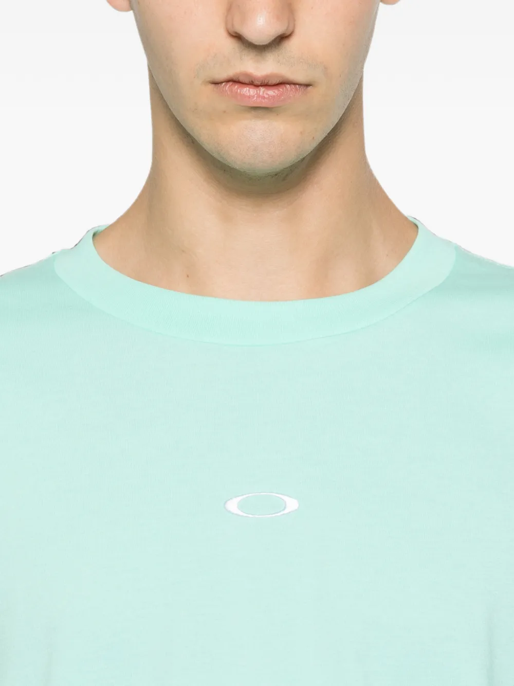 Oakley T-shirt met ronde hals en printdetail Groen