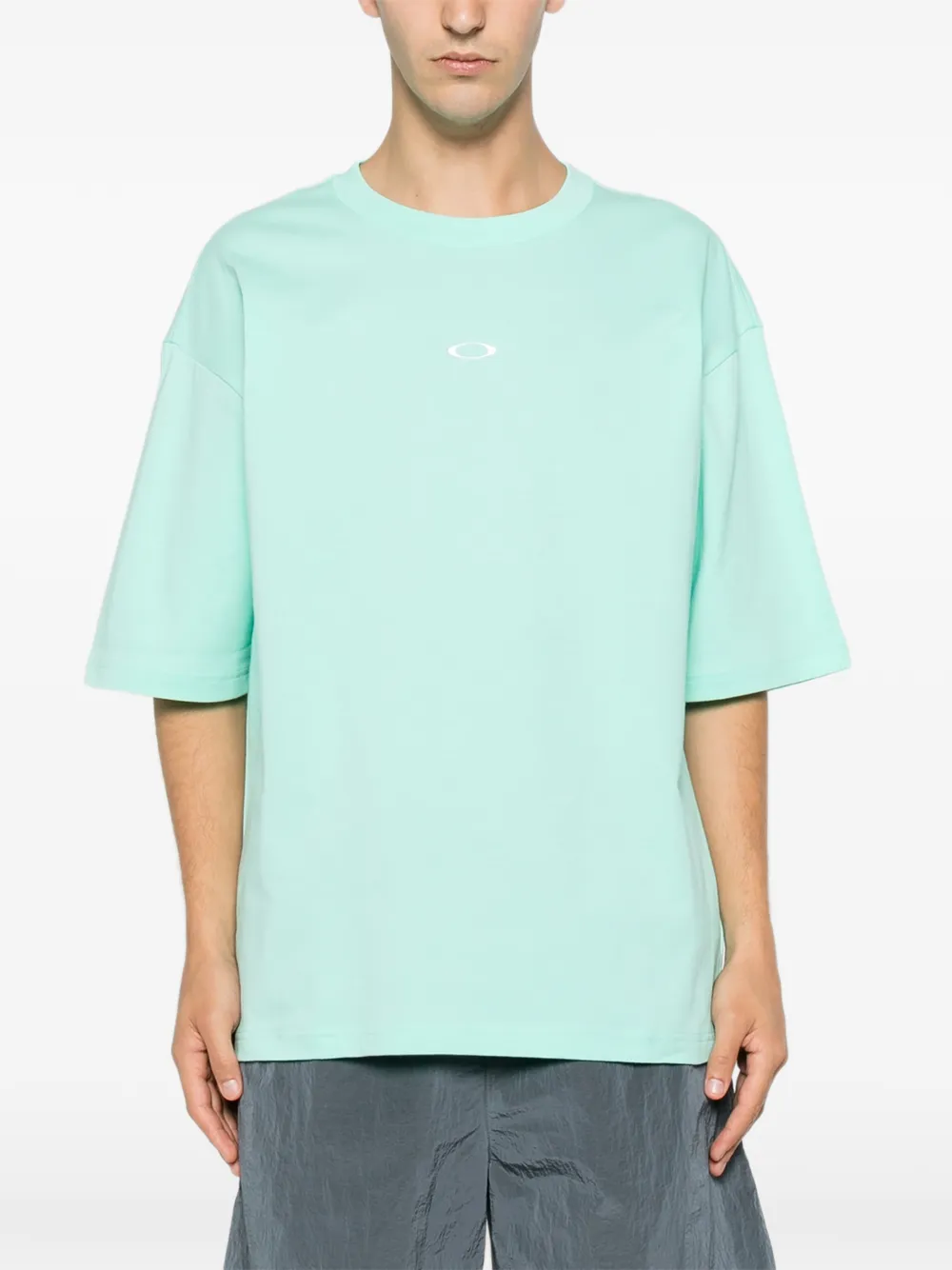 Oakley T-shirt met ronde hals en printdetail Groen