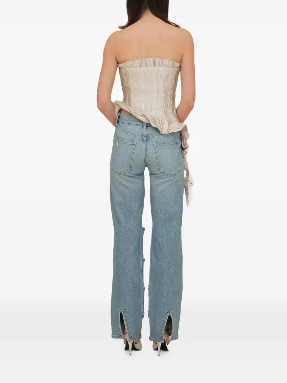 Contessa Mills Arcana jeans met uitgesneden details Blauw