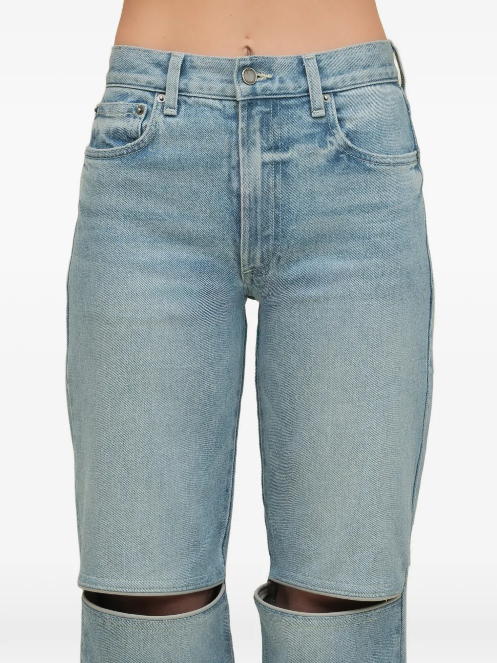 Contessa Mills Arcana jeans met uitgesneden details Blauw