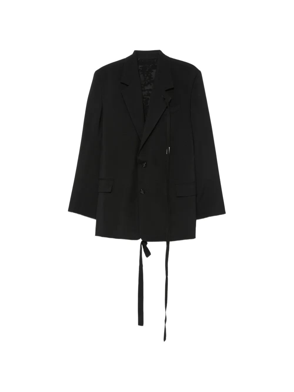 Ann Demeulemeester Sanna Jacket In Black