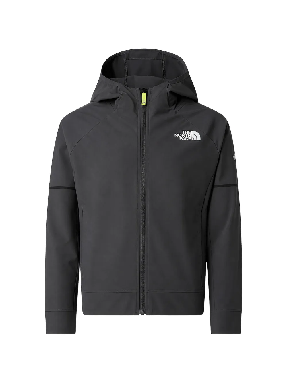 The North Face Kids Mountain Athletics logo-print hoodie - Grigio