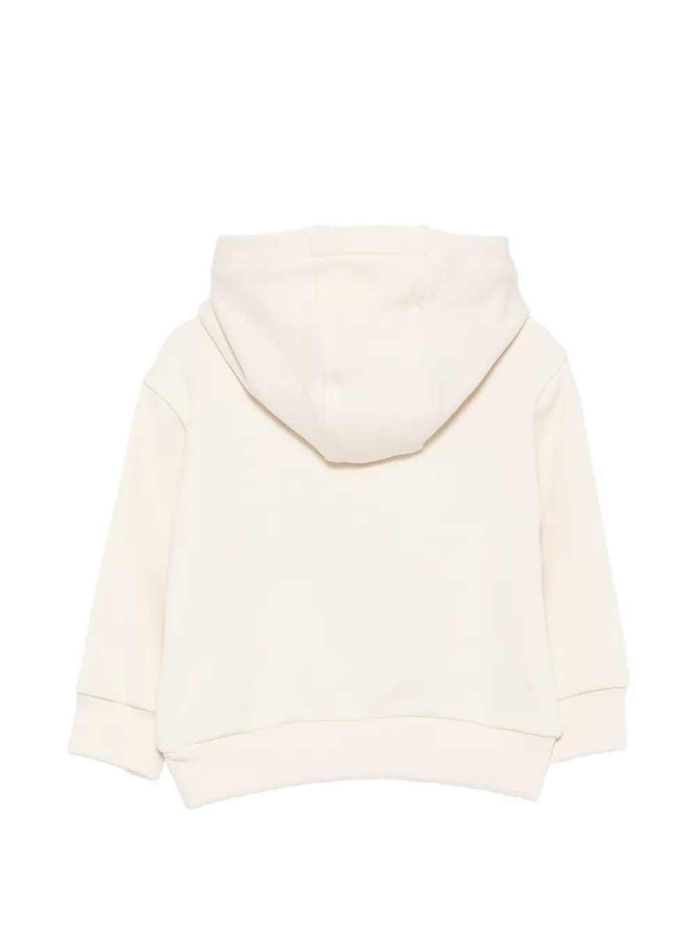Versace Kids Hoodie met logoprint Beige
