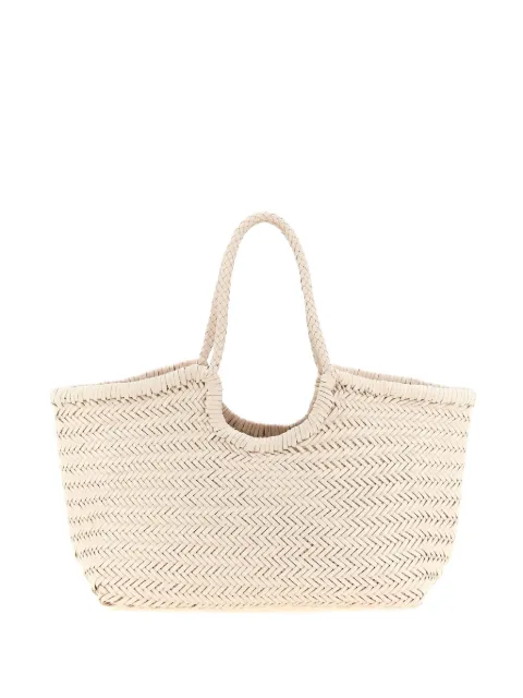 DRAGON DIFFUSION large Nantucket woven-leather tote bag