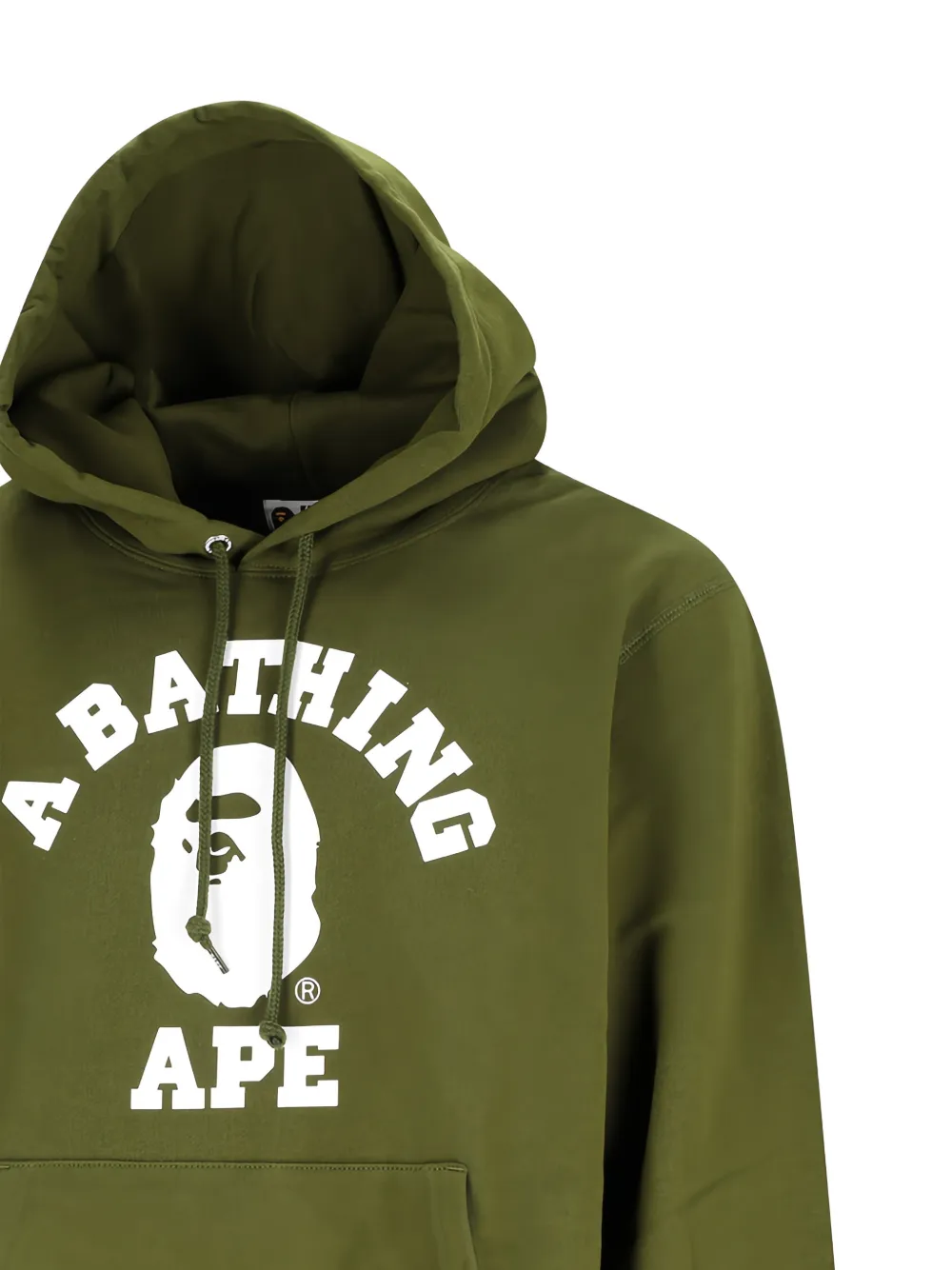 A BATHING APE College Ape Head hoodie Groen
