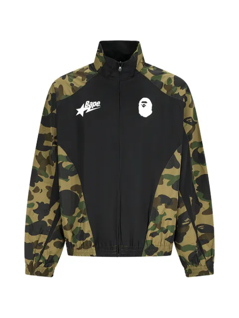 A BATHING APE® 1st Camo stand-collar jacket