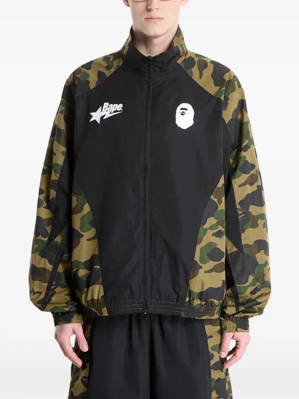 A BATHING APE® 1st Camo スタンドカラージャケット | ブラック