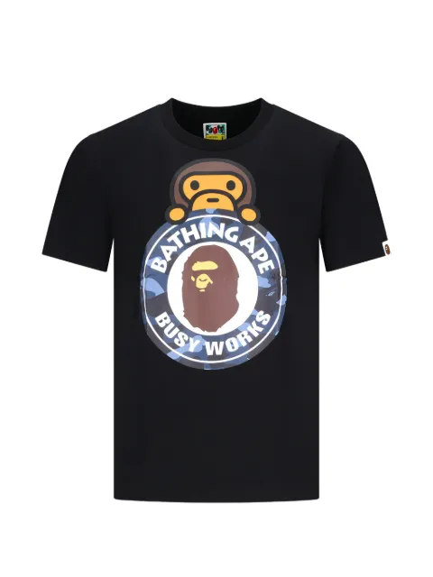 A BATHING APE® camiseta Milo Busy Works