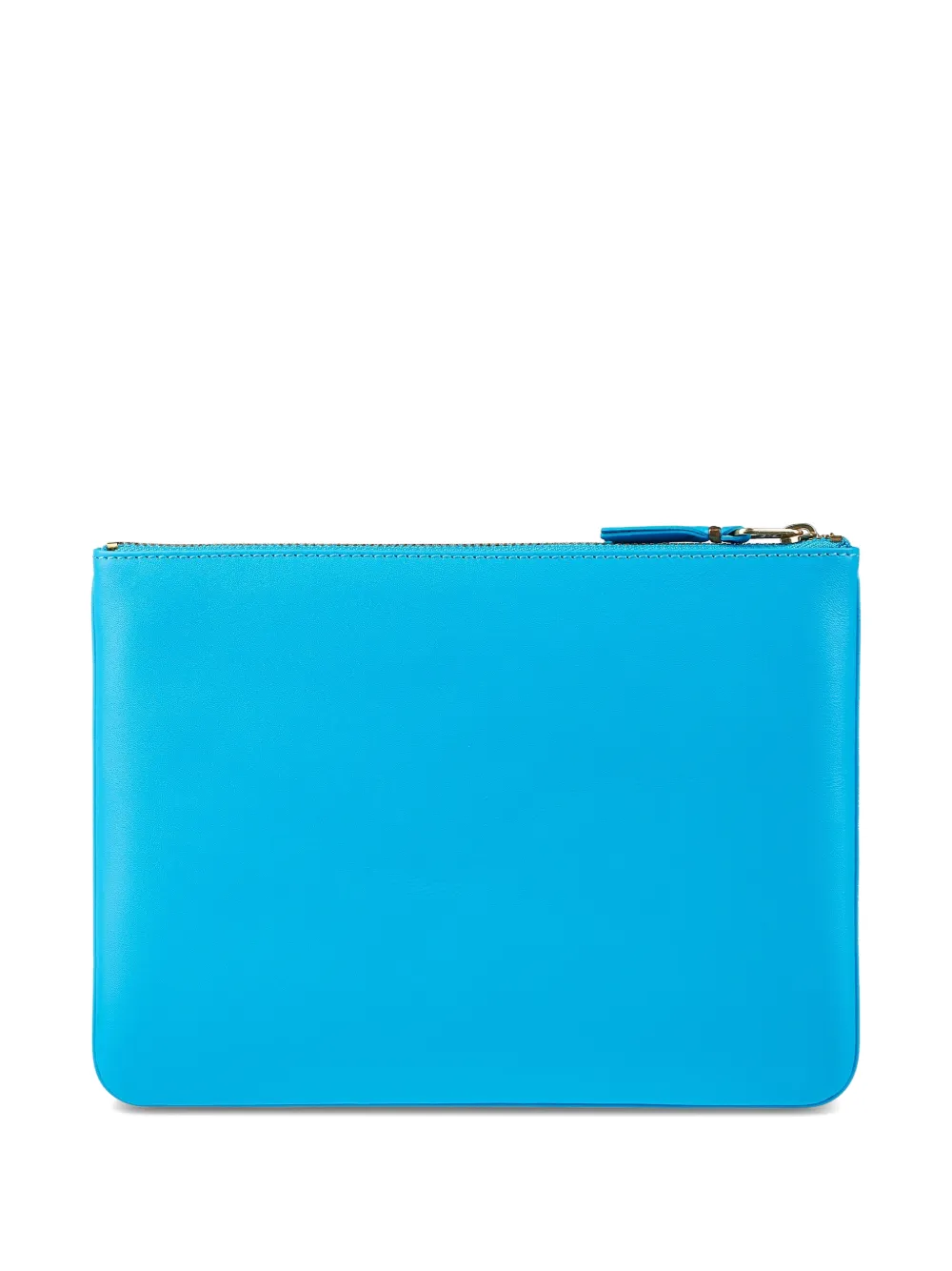Comme Des Garçons Wallet Leren buidel Blauw
