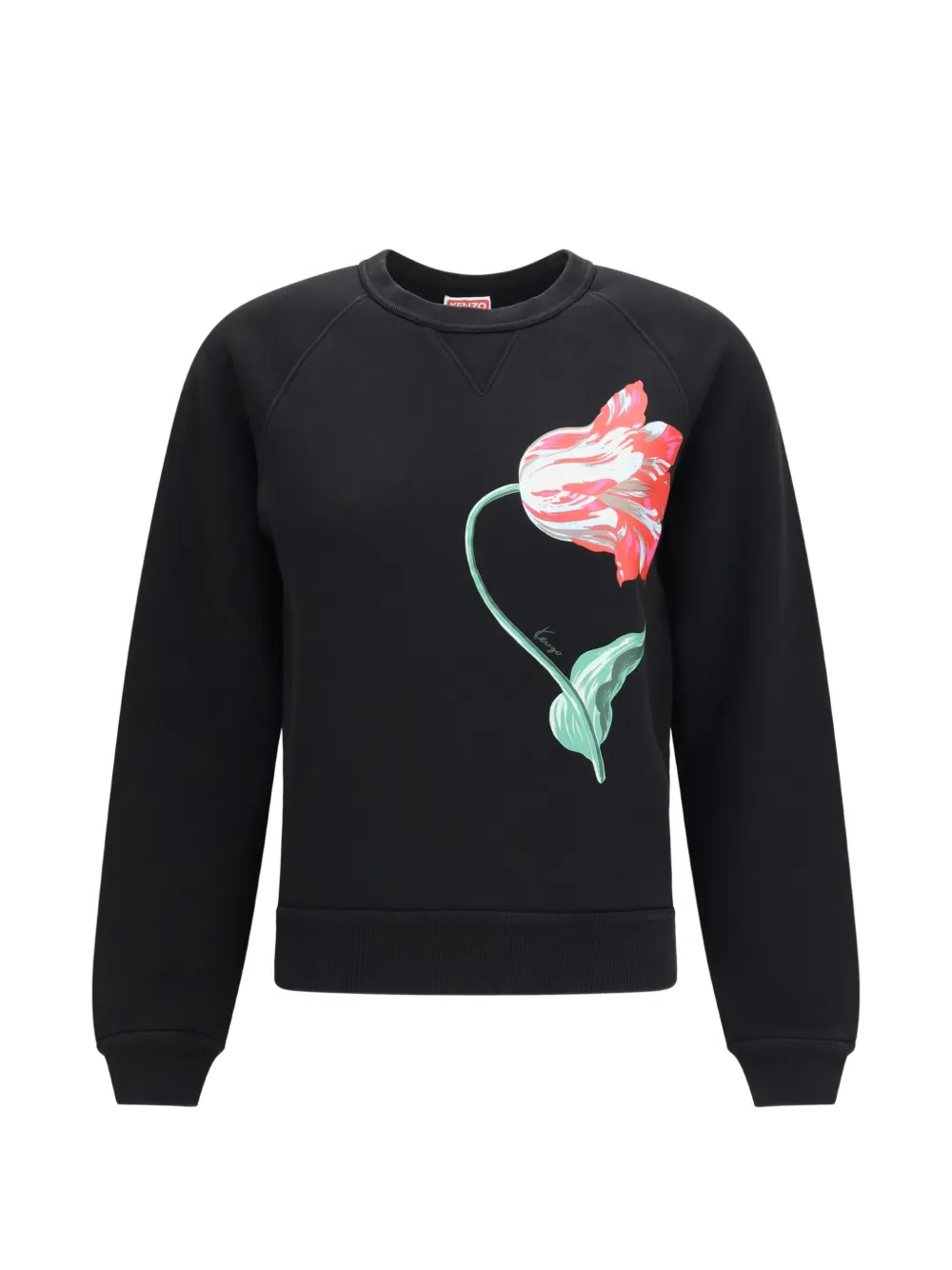 Kenzo Tulip-print sweatshirt - Nero