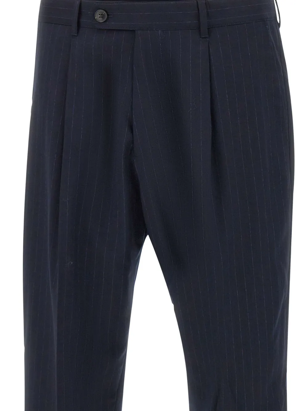 Paul Smith Plooibroek met krijtstreep Blauw