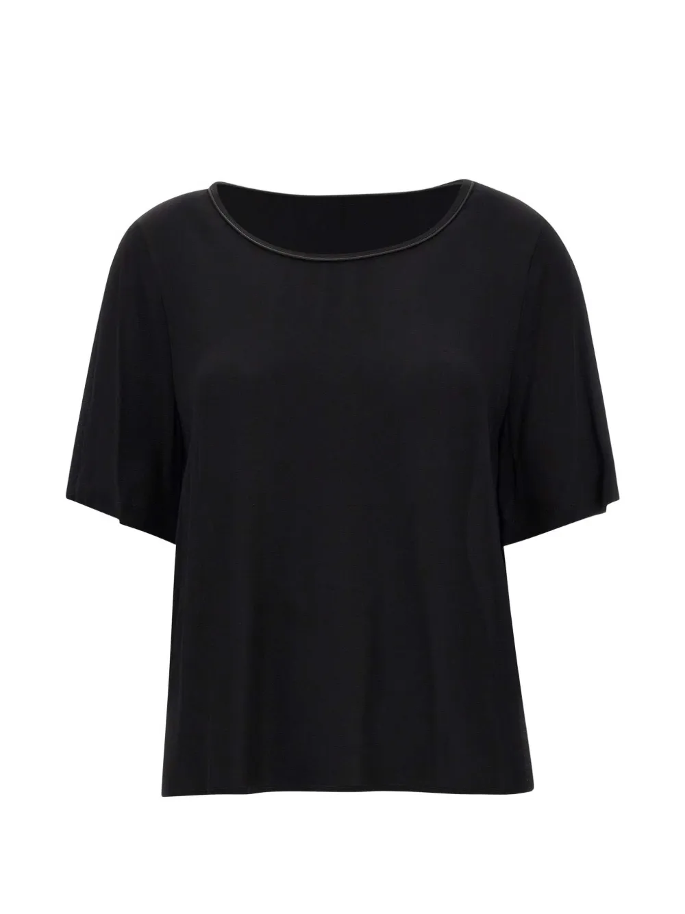 kaos side-slit T-shirt - Nero