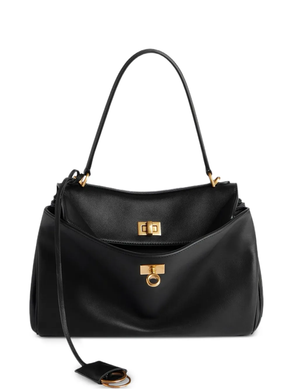 Balenciaga small Rodeo top-handle tote bag - Nero