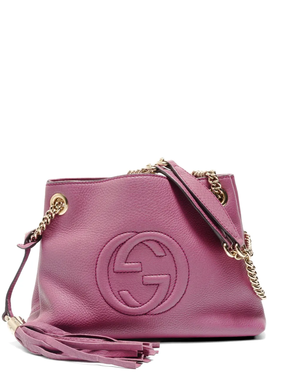 Gucci Pre-Owned 2015 Soho chain shoulder bag - Viola