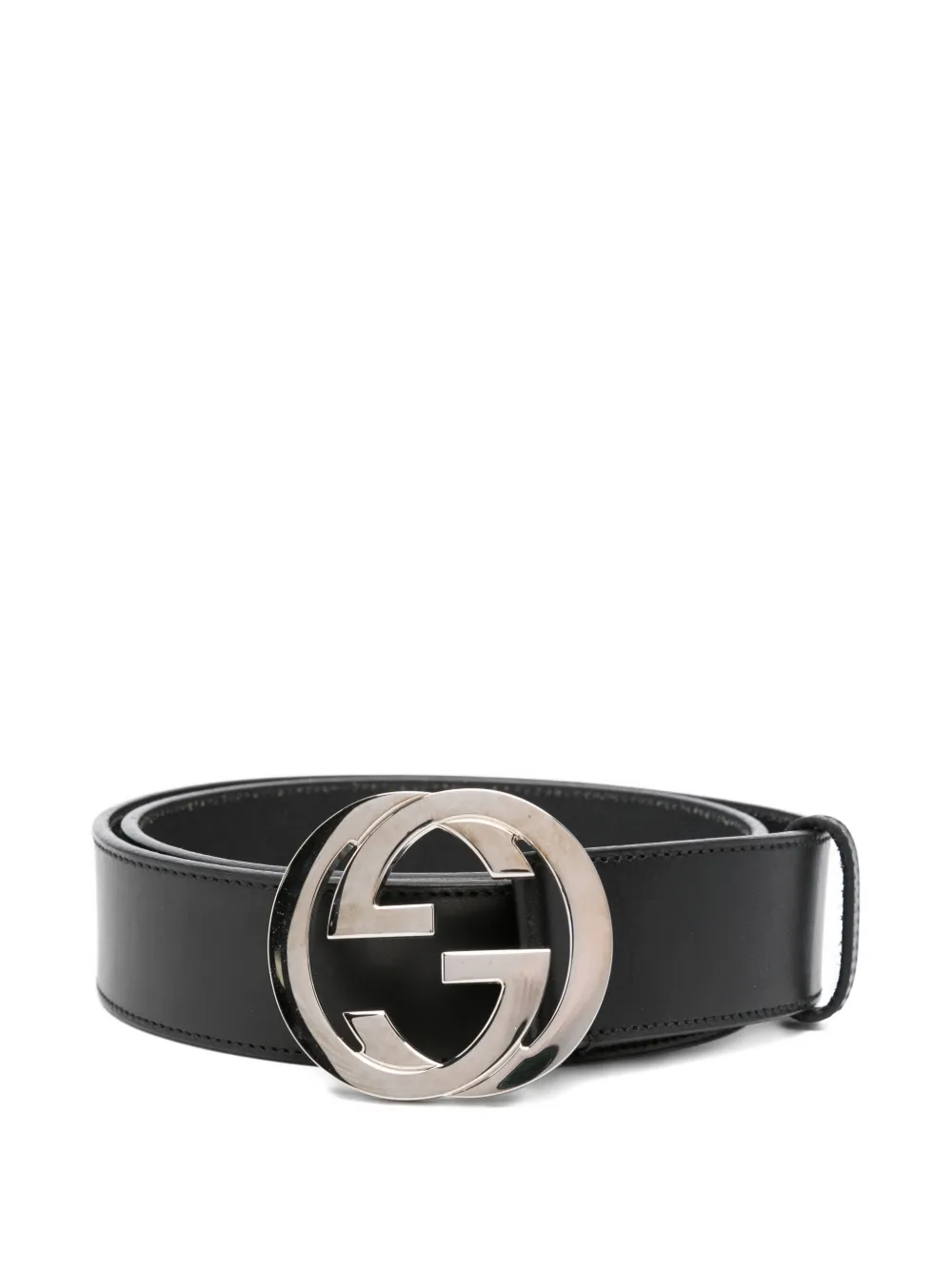 Gucci Pre-Owned 2000s Interlocking G belt - Nero