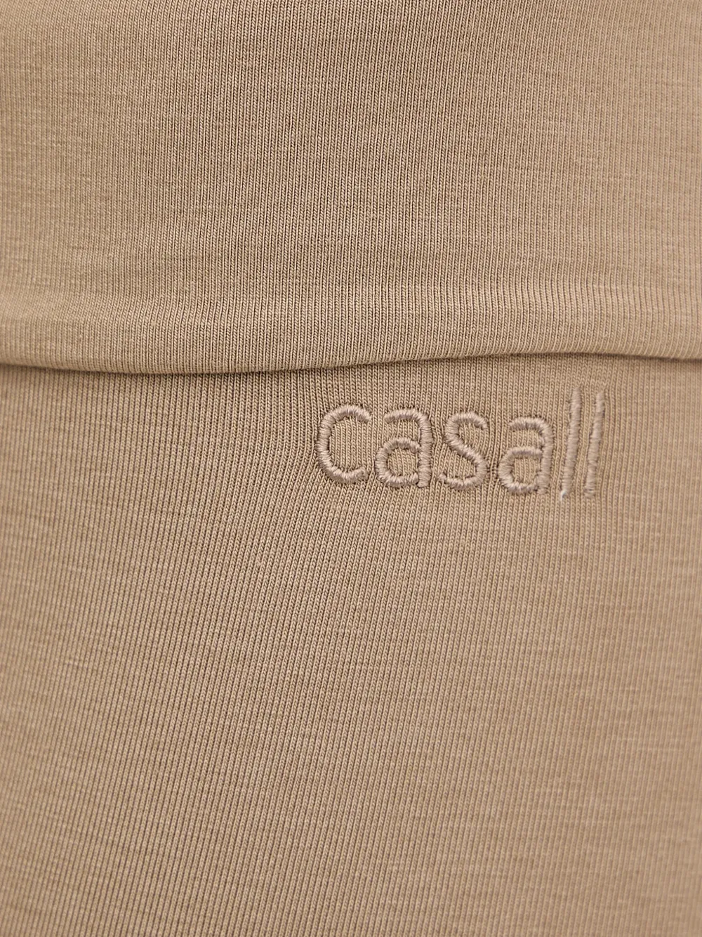 Casall Sublime shorts met omslag Bruin