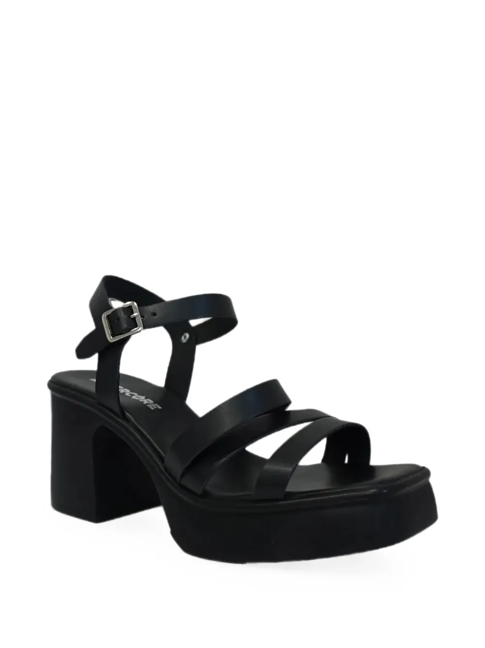 Altercore Sandalen met gesp Zwart