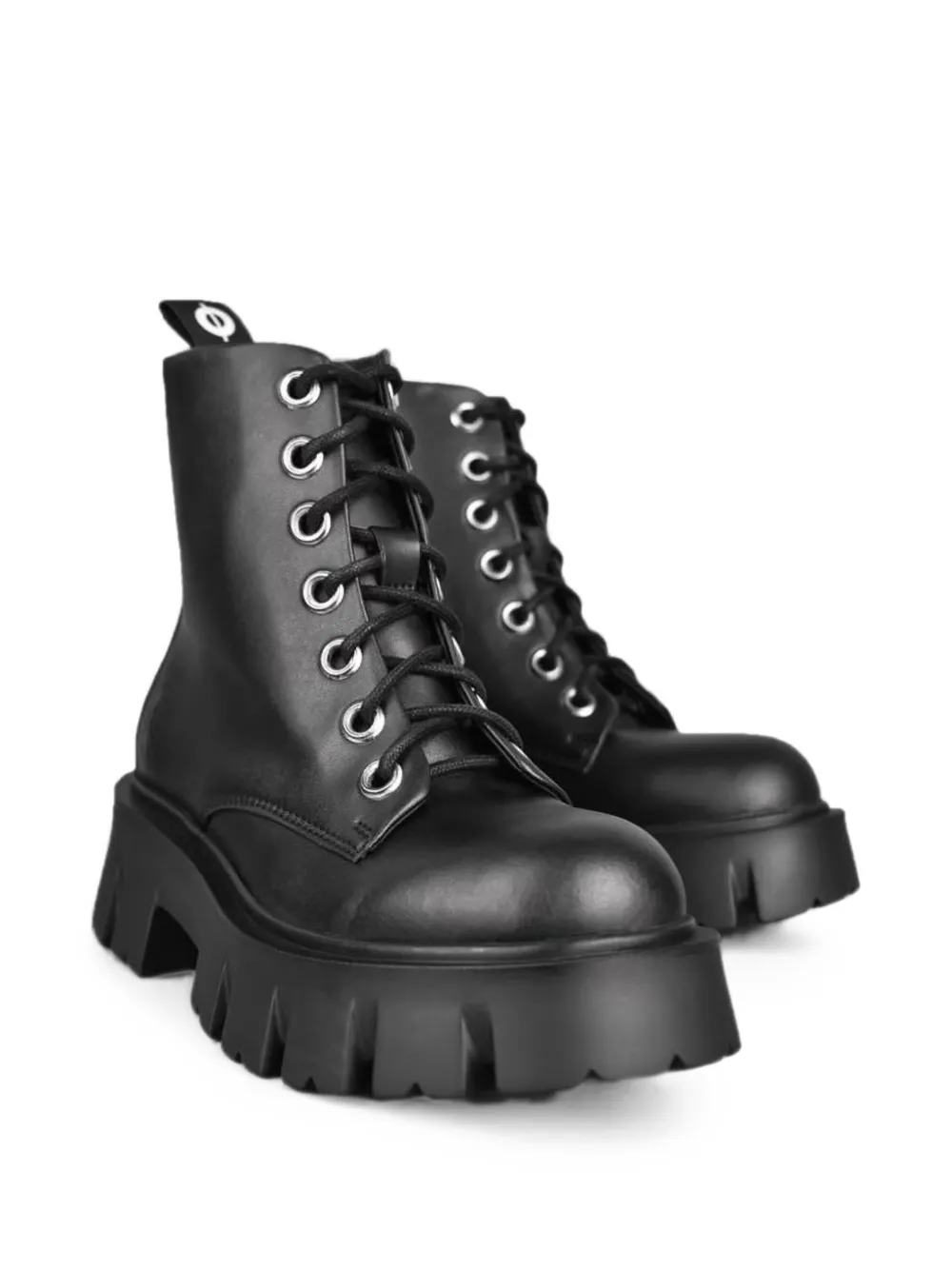 Altercore Bartel lace-up chunky-sole boots Zwart