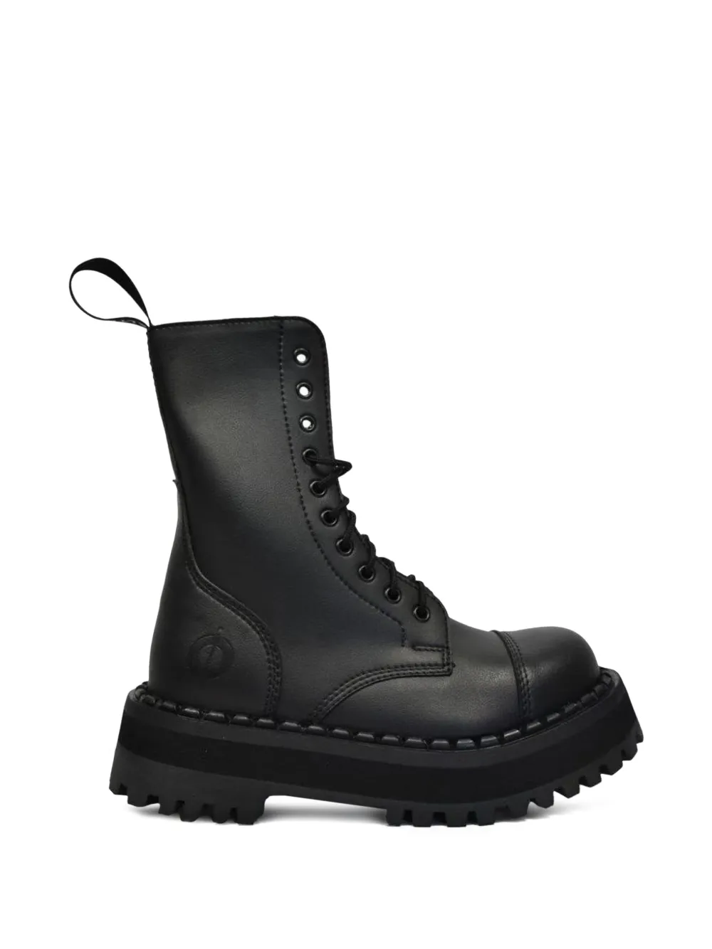 Altercore lace-up platform boots Zwart