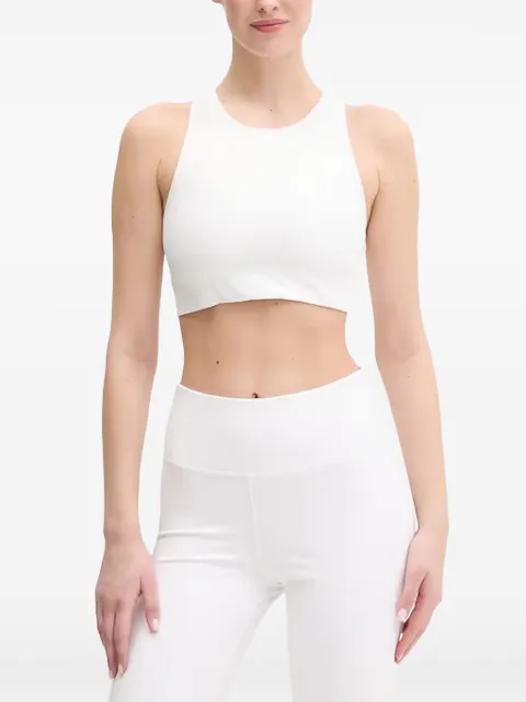 Casall tie-back racerback cropped top