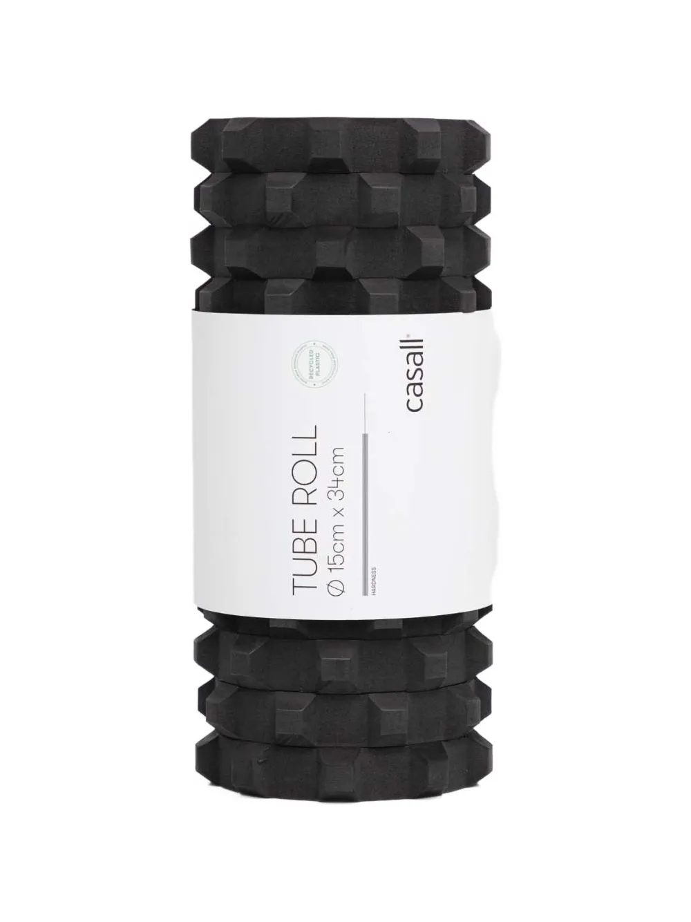 Casall Tube Roll textured foam roller - Nero