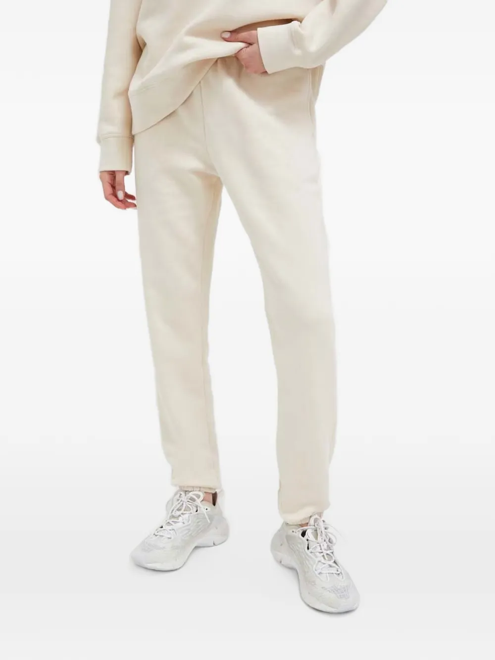 Casall logo-embroidered elasticated track pants - Tons neutres Casall logo-embroidered elasticated track pants - Tons neutres