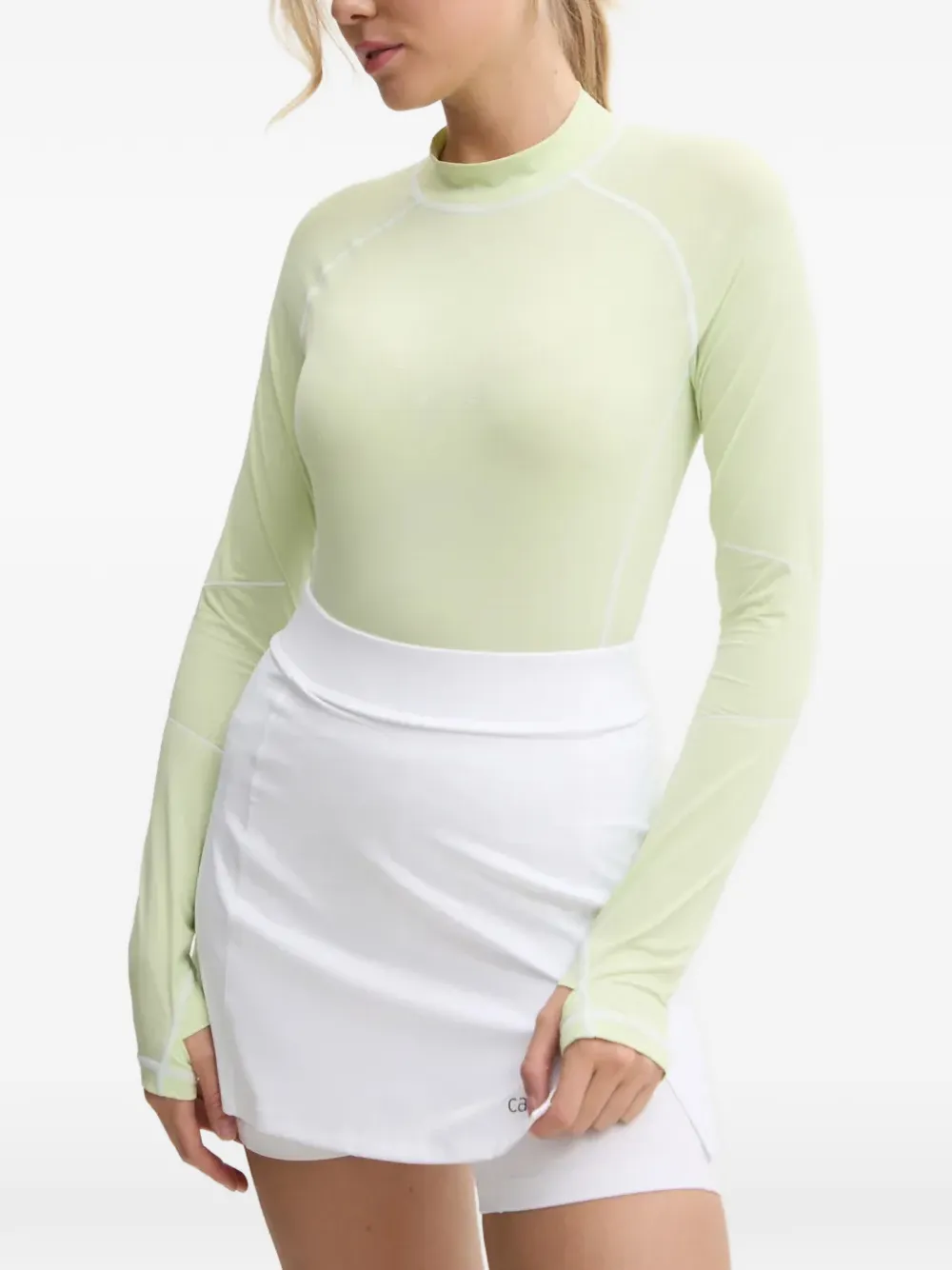 Casall Klassisches Langarmshirt - Grün