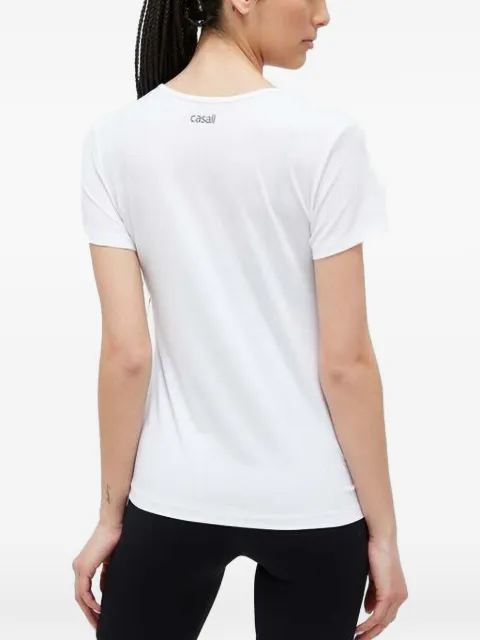 Casall t-shirt à empiècements en résille