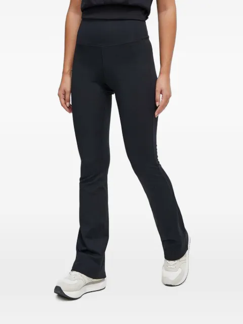 Casall logo-print flared trousers