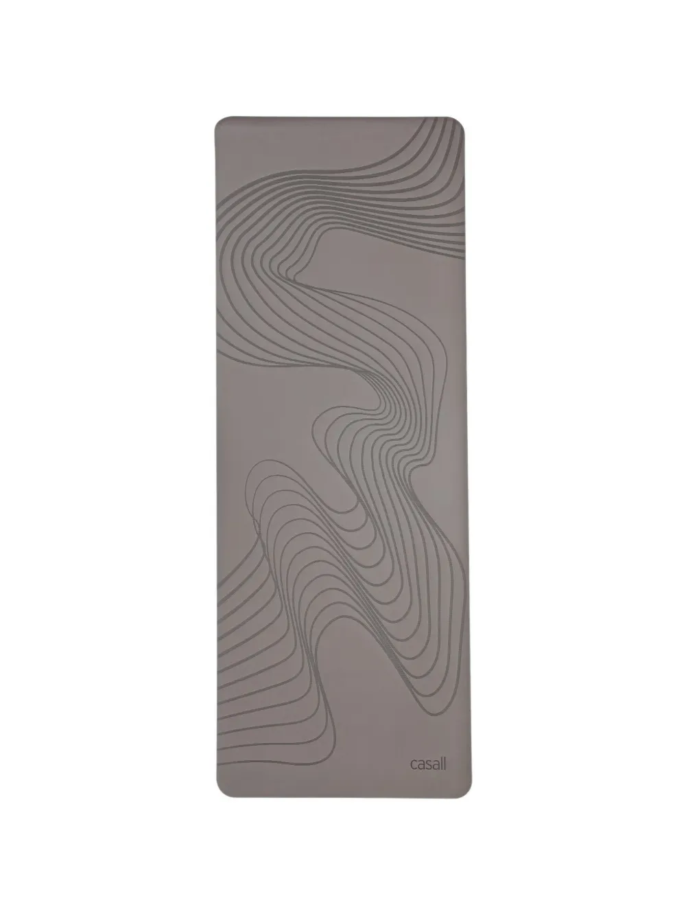 Casall Grip & Cushion III Surge graphic-print yoga mat - Grau