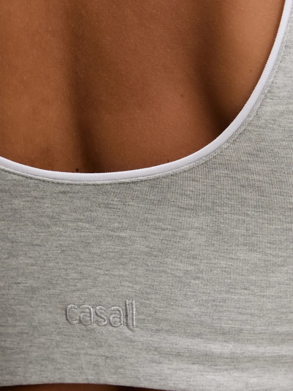 Casall Sport-bh met boothals Grijs
