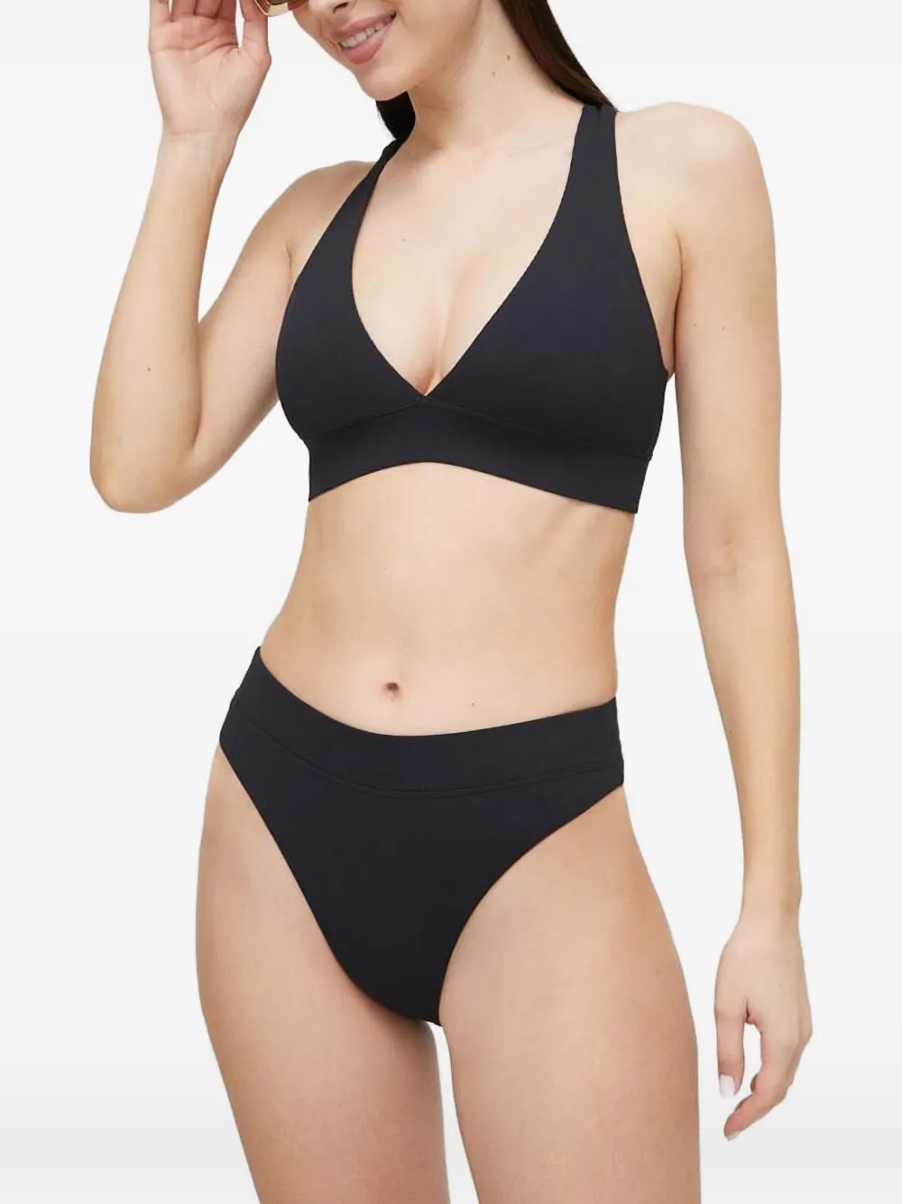 Casall haut de bikini à bretelles croisées - Noir
