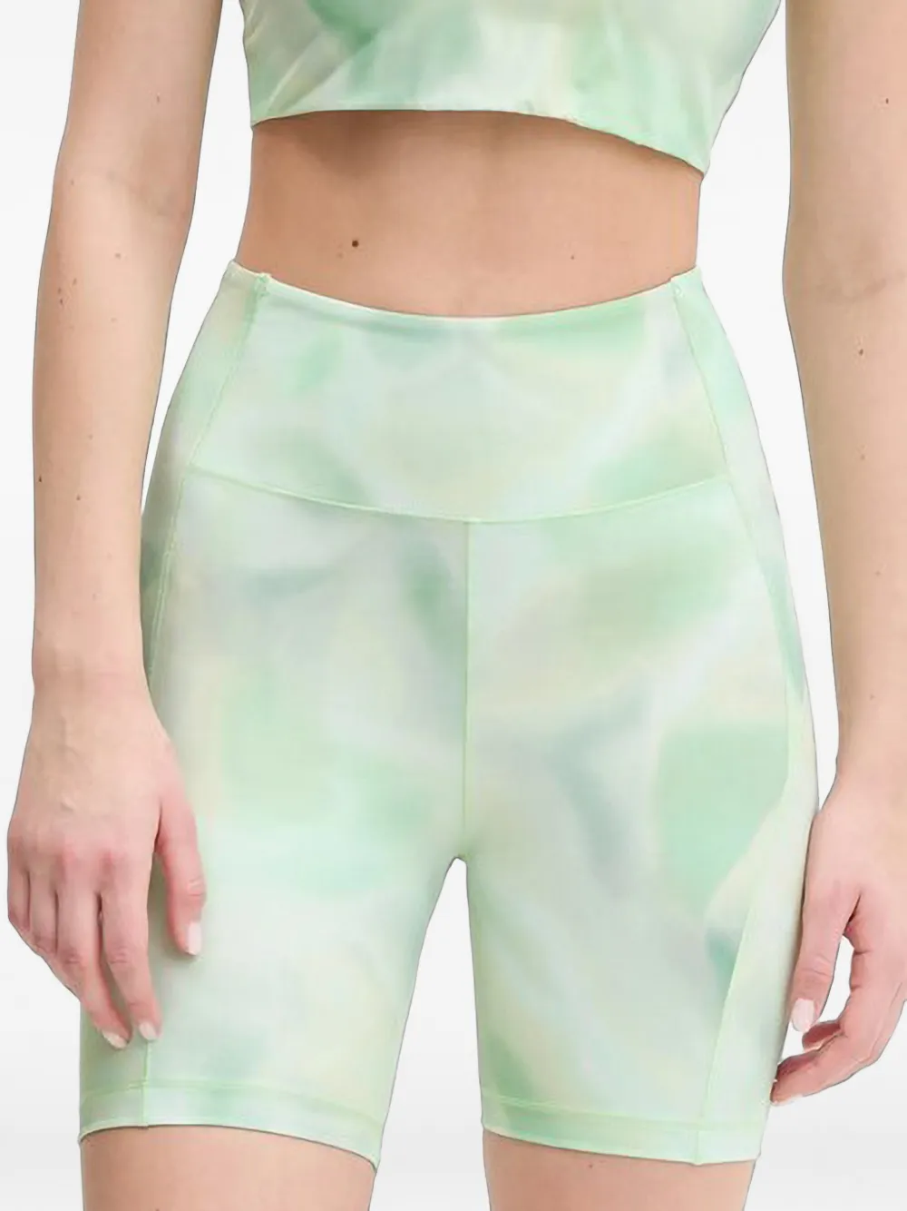 Casall high-waisted shorts Groen