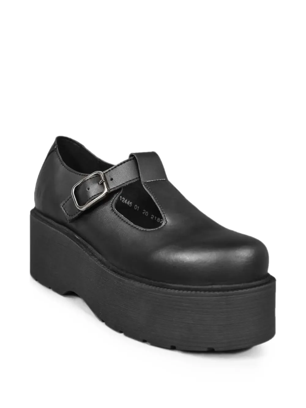 Altercore Blair T-bar platform shoes Zwart