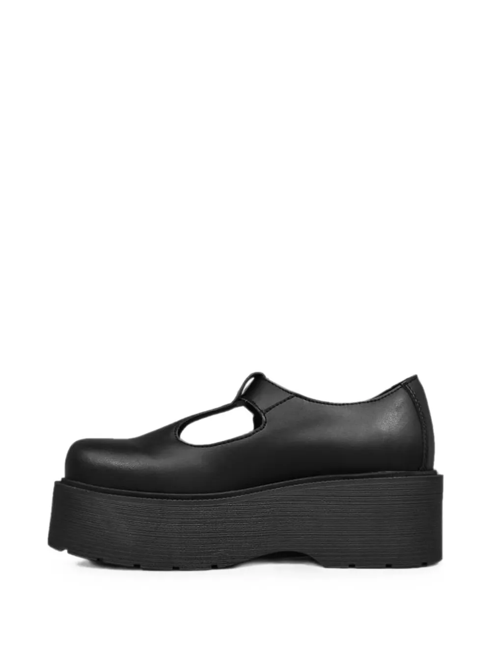 Altercore Blair T-bar platform shoes Zwart