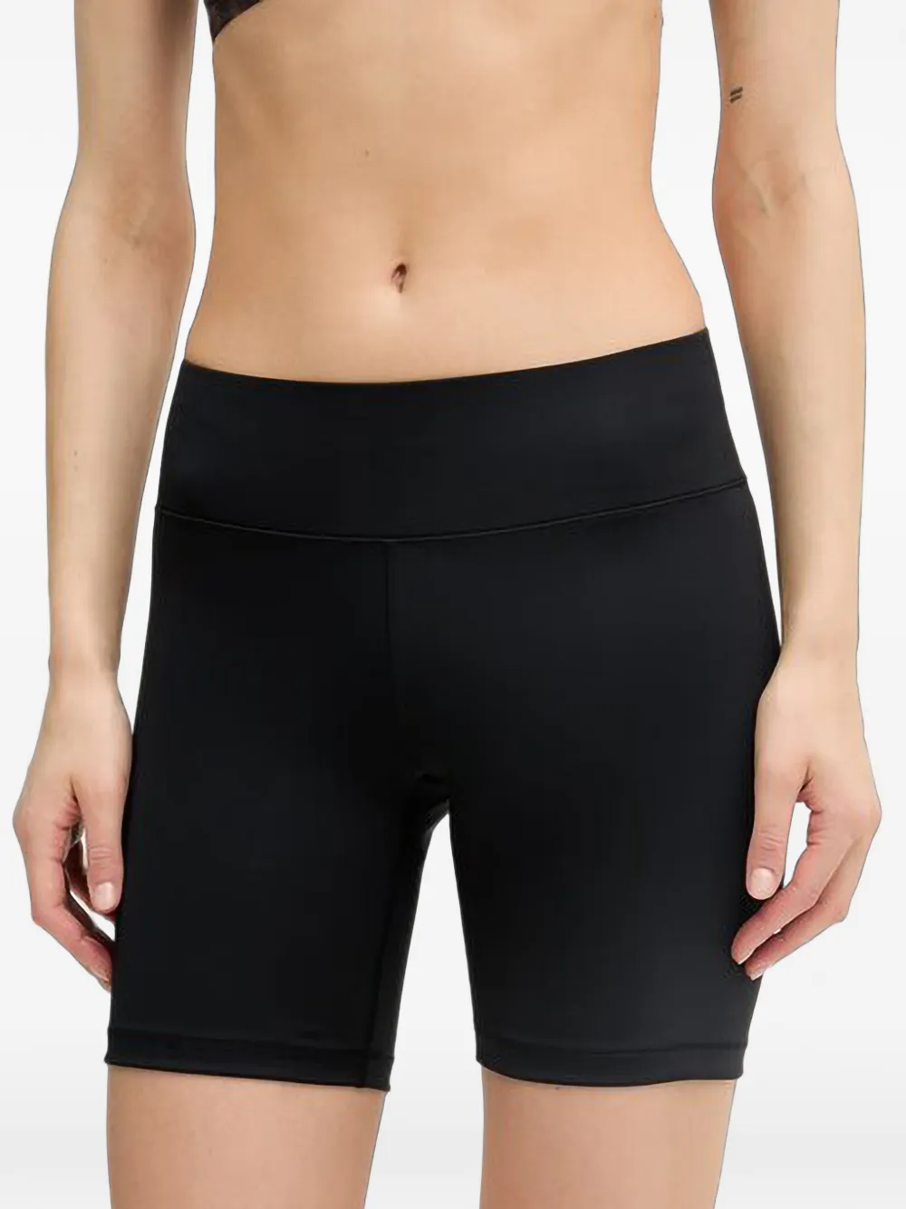 Casall Shorts met logoprint Zwart