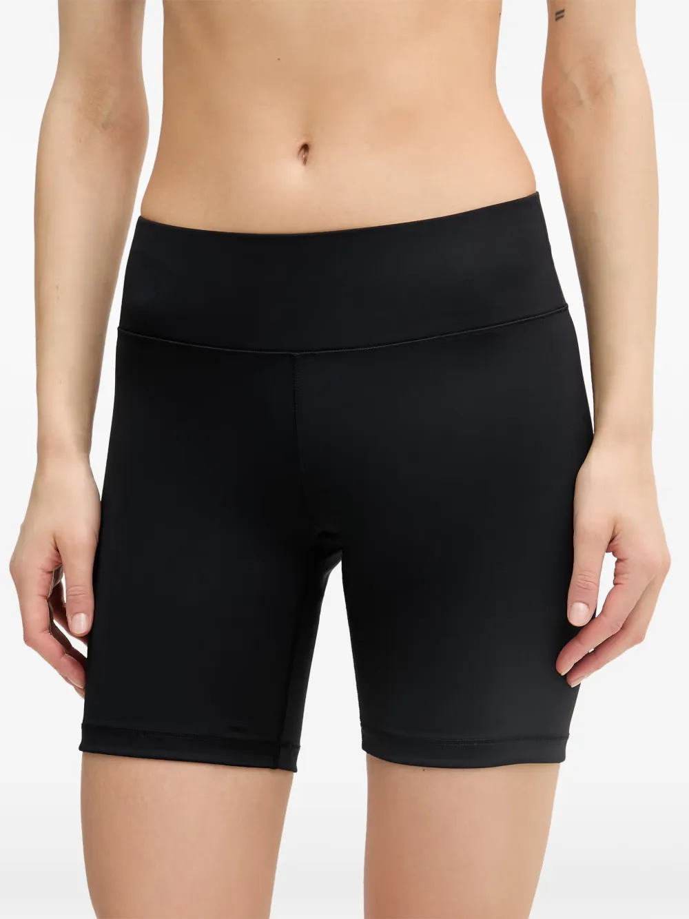 Casall Shorts mit Logo-Print - Schwarz
